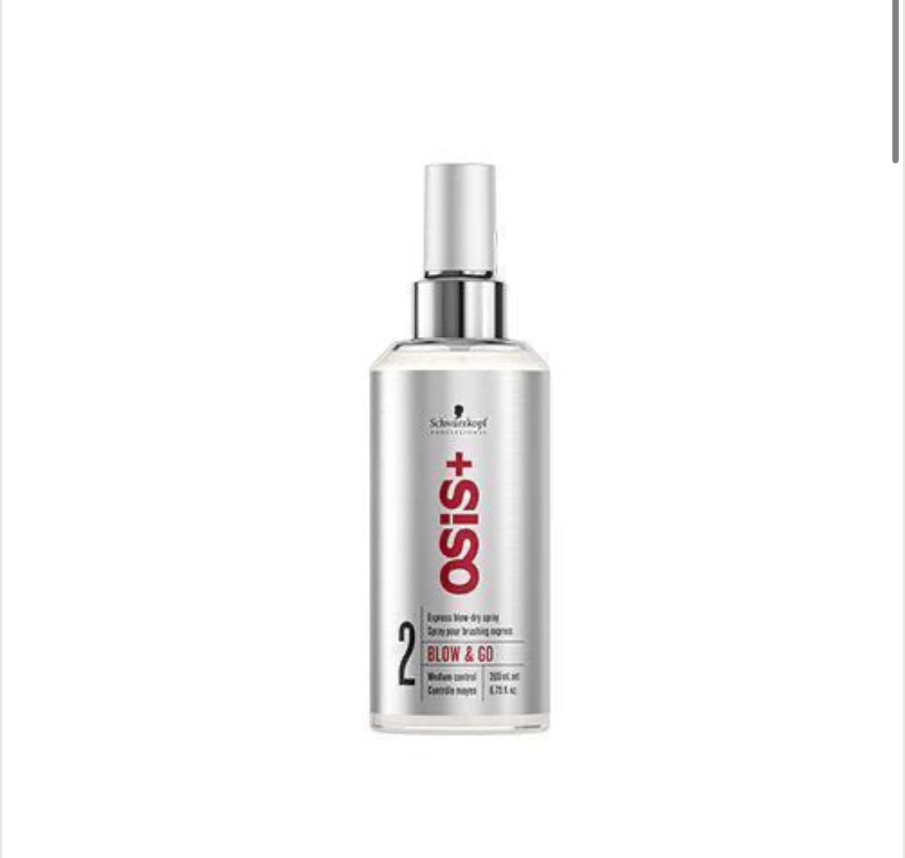 Osis+ Blow & Go 200 Ml Spray Protector Térmico Para Secado