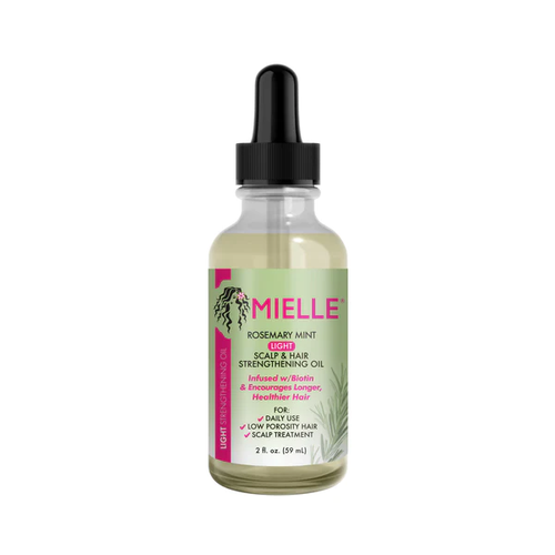 Aceite de fortalecimiento del cabello y cuero cabelludo ligero con menta y romero PRE ORDEN