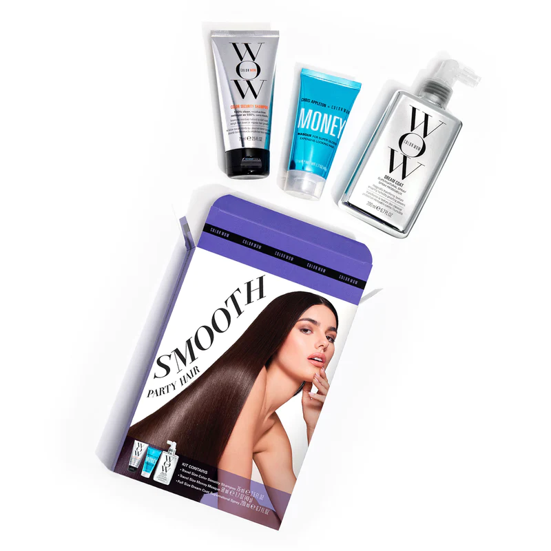 Kit de pelo liso para fiestas Para peinados de vidrio súper lujosos, sin frizz y que duran DÍAS. PRE ORDEN