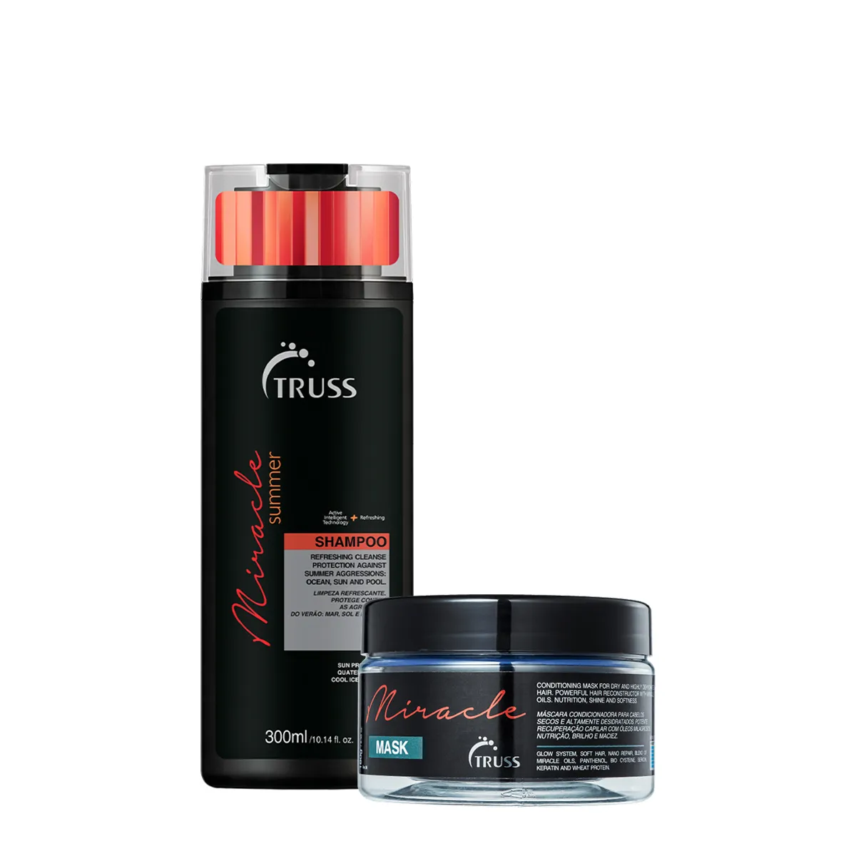 Kit Truss Miracle Summer - Champú 300 ml + Máscara 180 g