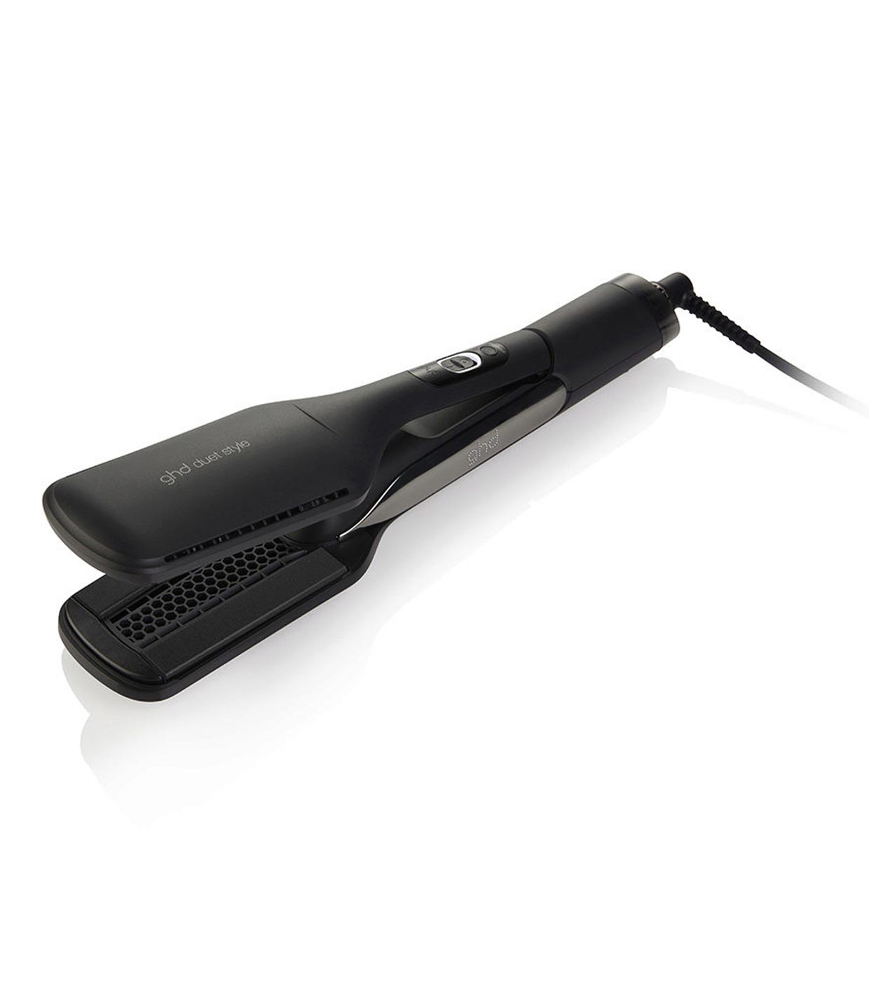 PLANCHA DE PELO DE AIRE CALIENTE 2 EN 1 GHD DUET NEGRA