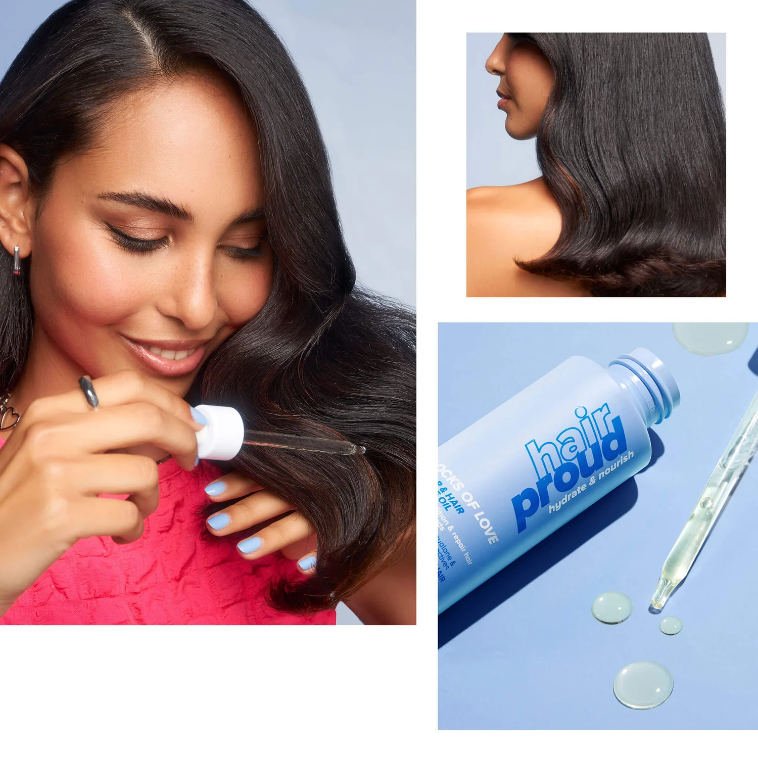 mechones de amor - aceite de rescate para el cuero cabelludo y el cabello PRE ORDEN
