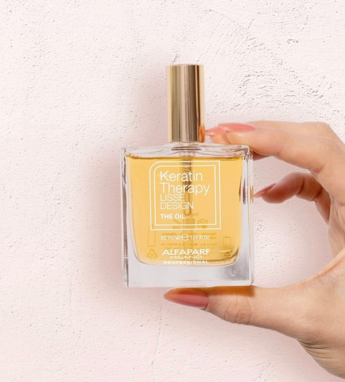 Aceite The Oil Lisse Design 50ml Alfaparf Efecto Seda