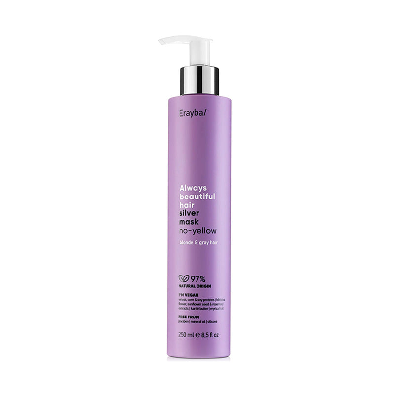 ERAYBA – MASCARILLA SILVER MATIZANTE CABELLOS RUBIOS 250ML