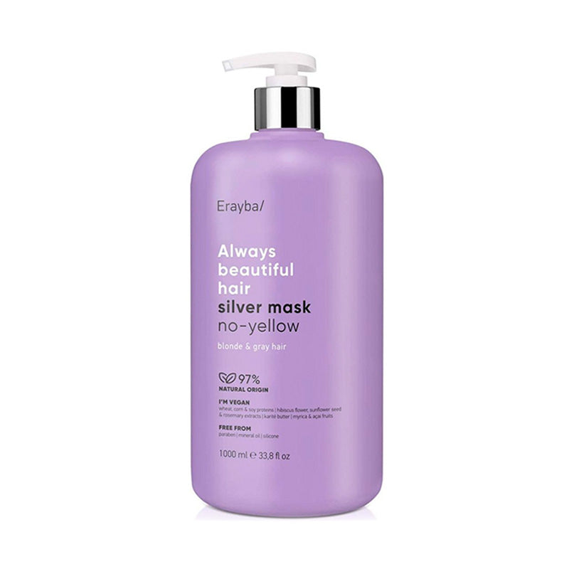 ERAYBA – MASCARILLA SILVER MATIZANTE CABELLOS RUBIOS 1000ML