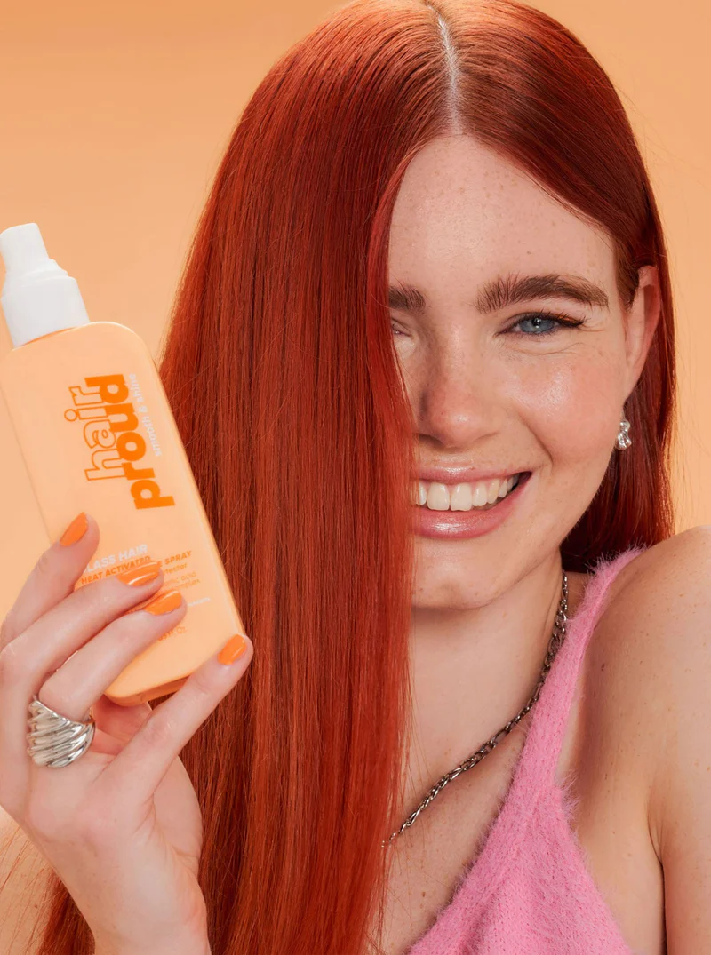 cabello de vidrio - spray de brillo suavizante activado por calor PRE ORDEN