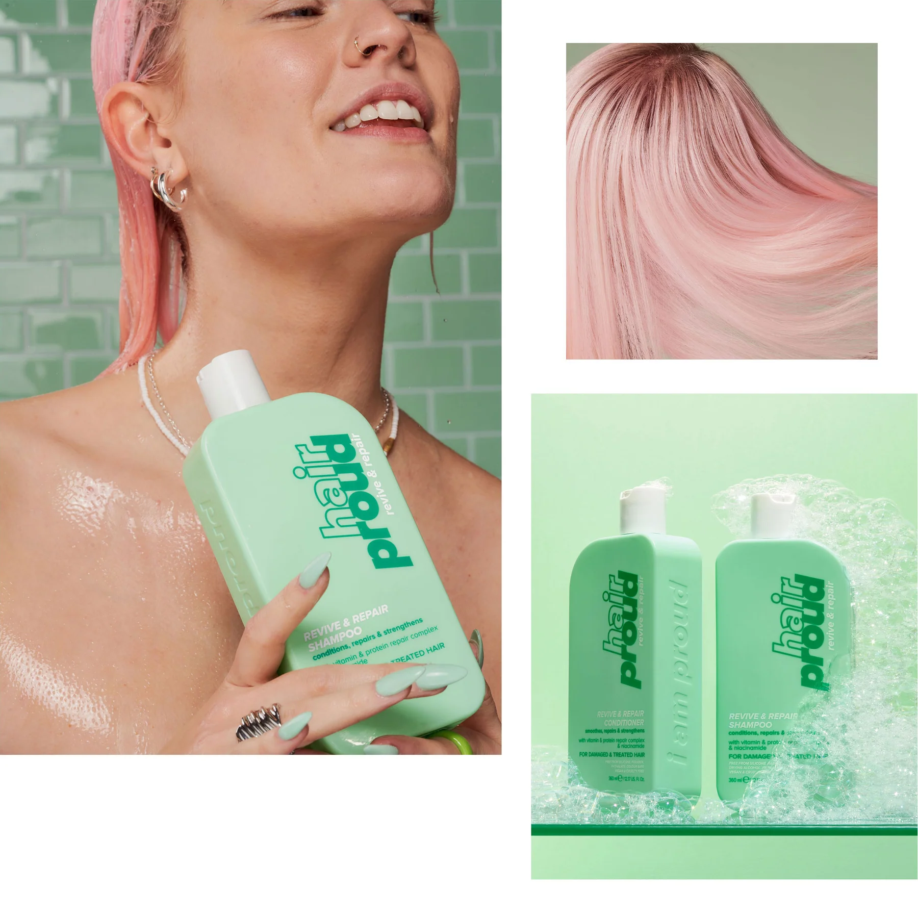 cabello orgulloso - conjunto de revivimiento y reparación PRE ORDEN