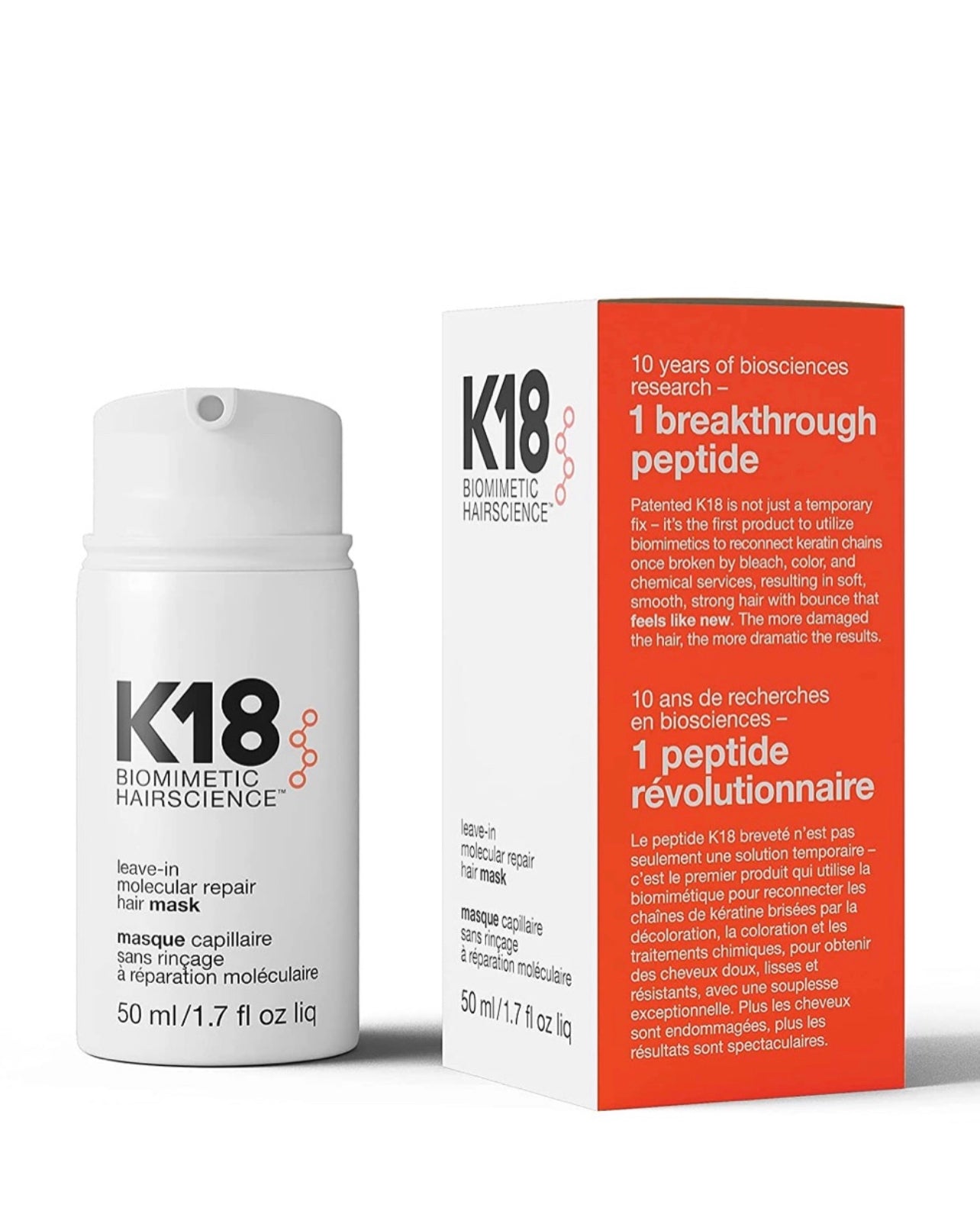 MASCARILLA MOLECULAR REPARADORA LEAVE-IN 50ML