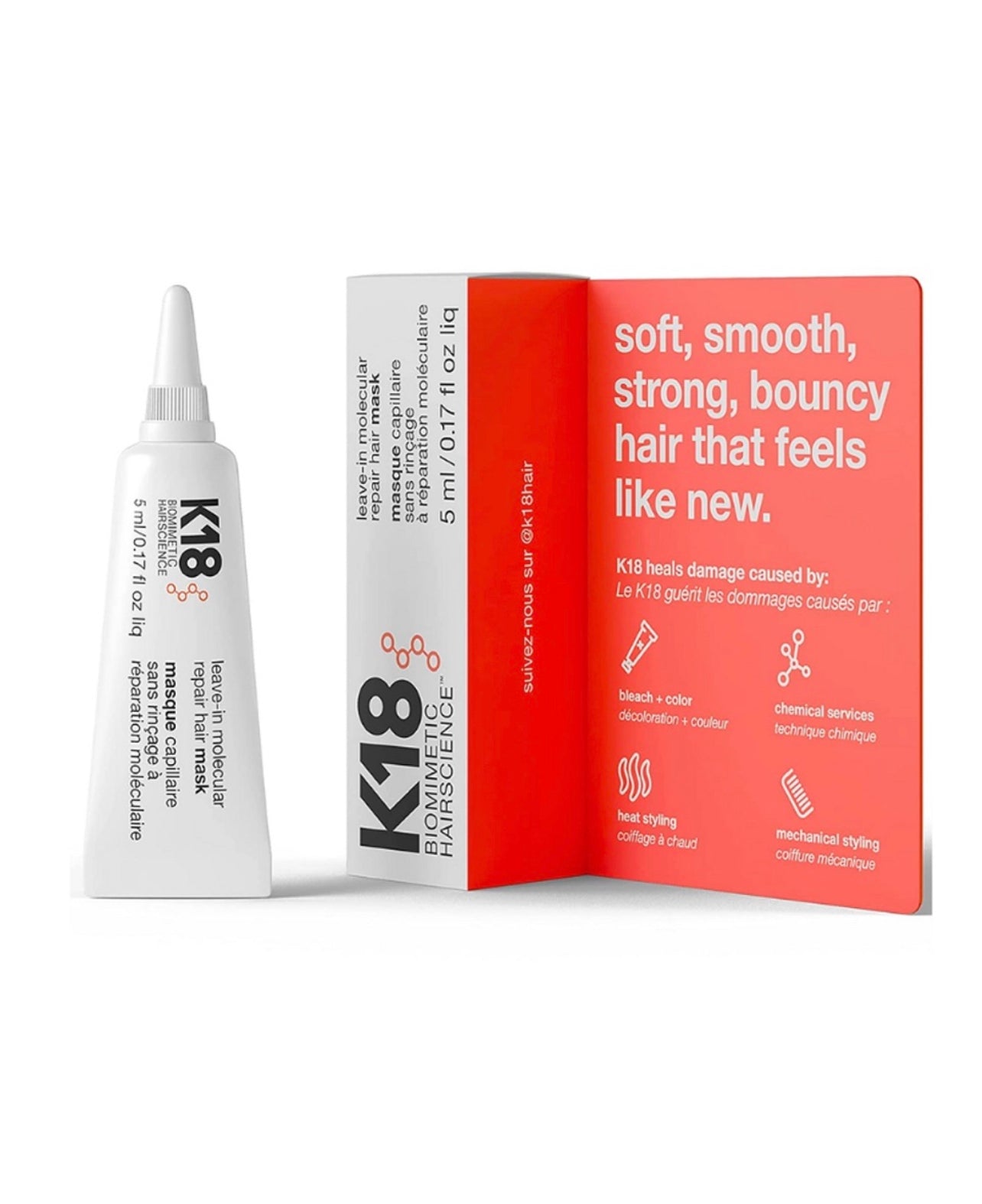 K18 Mascarilla reparación molecular (leave-in) - K18 Hair