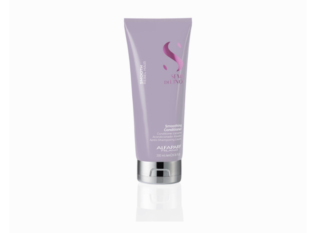 Alfaparf Semi de lino Smooth Acondicionador Alisador Cabello rebelde 200ml
