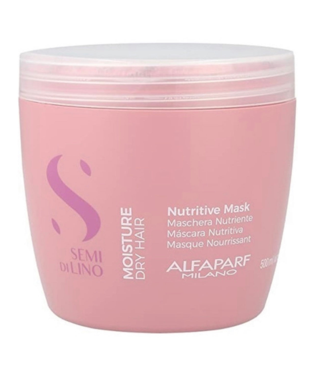 ALFAPARF SEMI DI LINO MOISTURE NUTRITIVE MASK 500ML - MASCARILLA NUTRITIVA