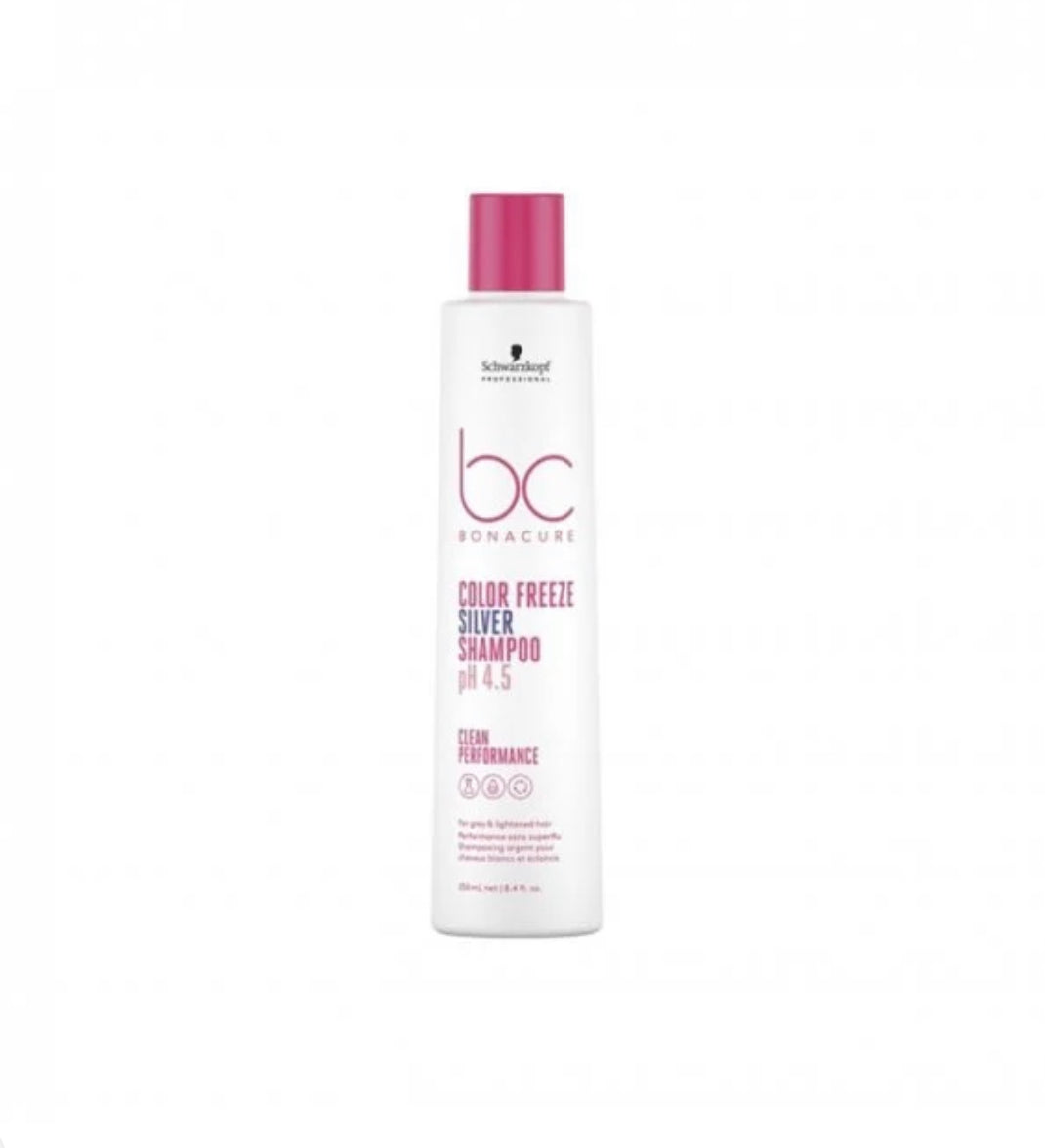 Schwarzkopf BC pH 4.5 Color Freeze Silver Shampoo