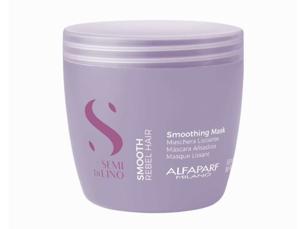 Alfaparf Semi de lino Smooth Mascarilla Alisadora Cabello rebelde