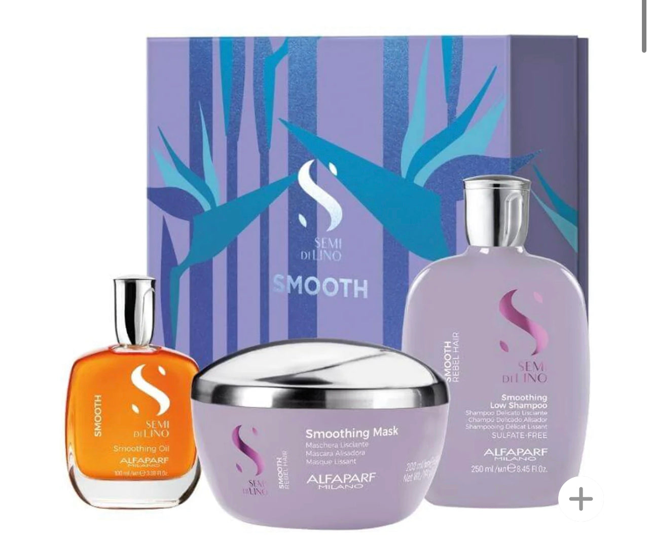 Alfaparf Milano Semi Di Lino Smooth Gift Set