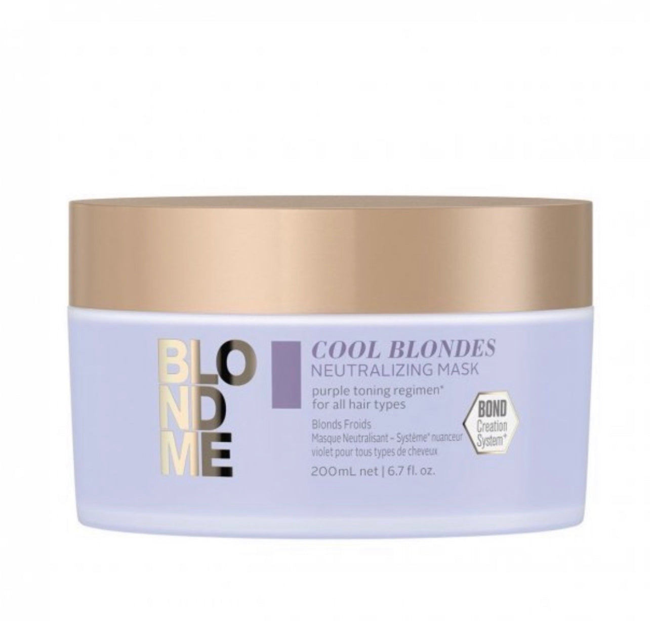 Schwarzkopf BLONDME Cool Blondes Neutralizing Mask 200ml
