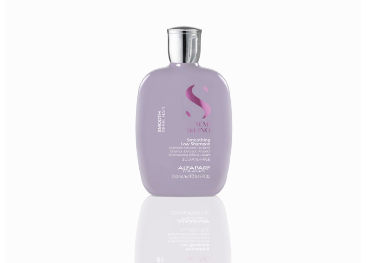 Alfaparf Semi de lino Smooth Champú Alisador Cabello rebelde